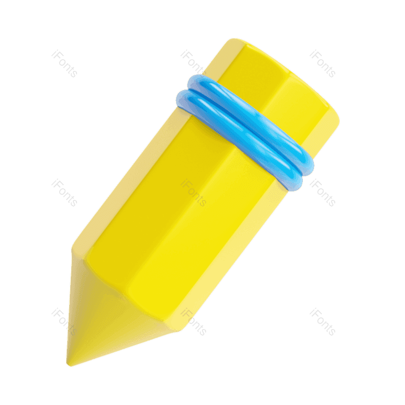 学习用品图片,铅笔元素,画笔PNG,免抠素材